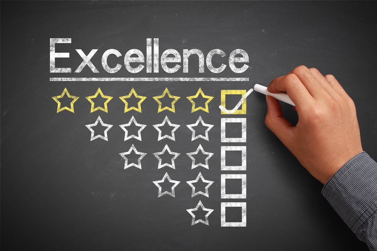 Excellence concept