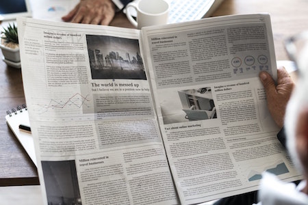 newspaper-grey-black-images