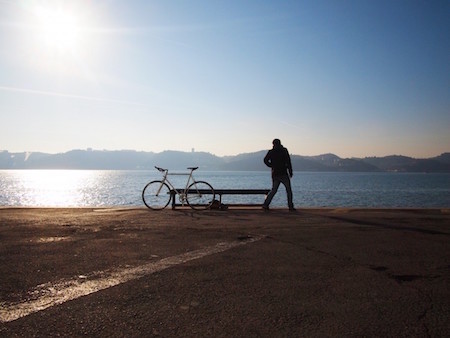 water-beach-bike-man