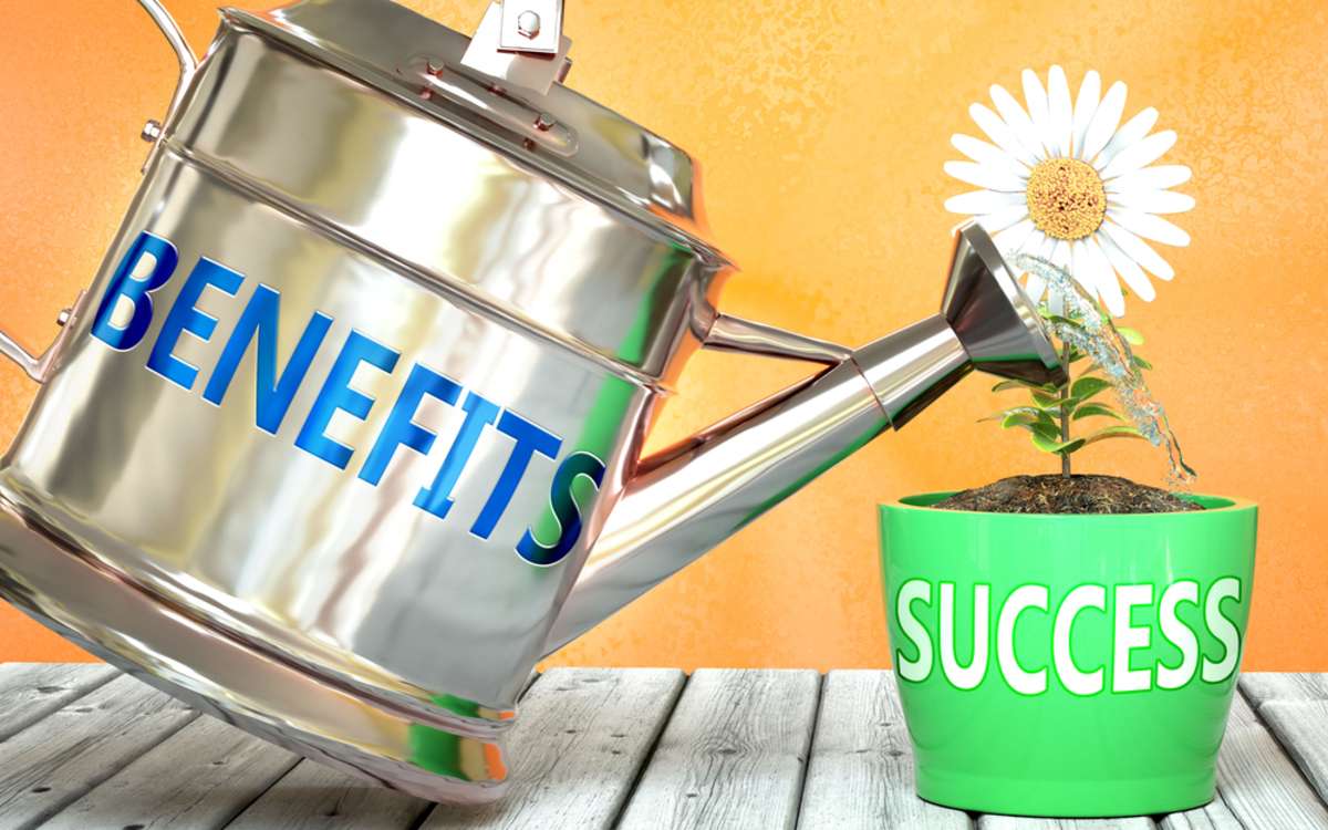 Benefits helps achieving success