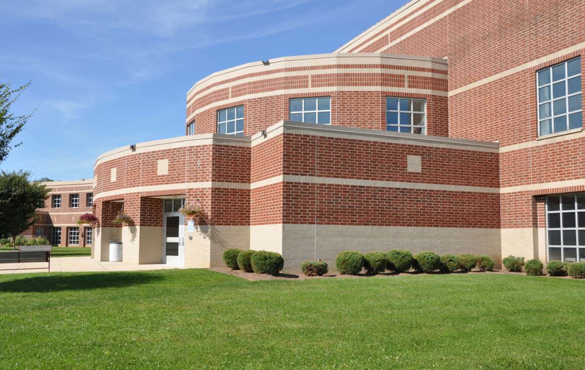 Image of the outside of a school